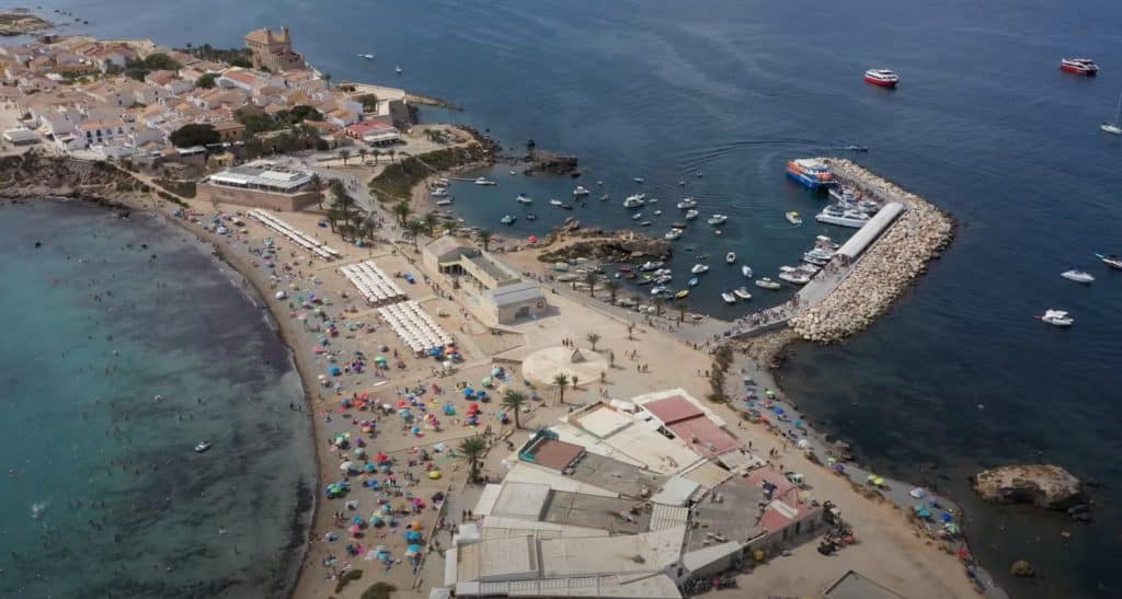 Ferry to Tabarca Island Alicante by car